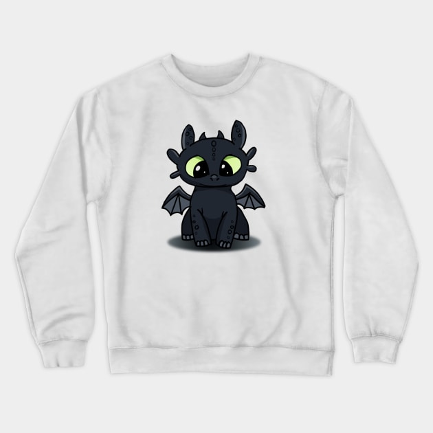 Baby Dragon Crewneck Sweatshirt by AstrAI